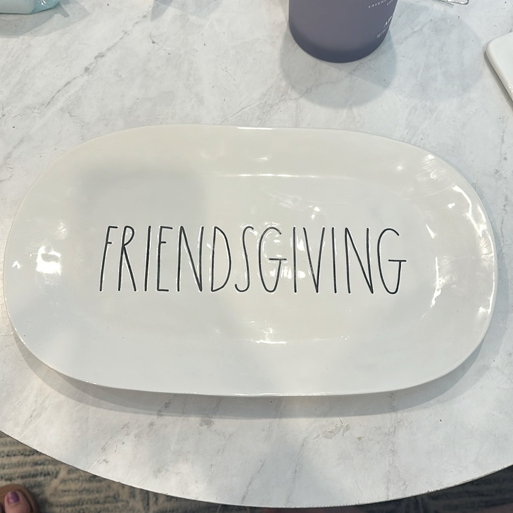 Rae Dunn Friendsgiving Platter